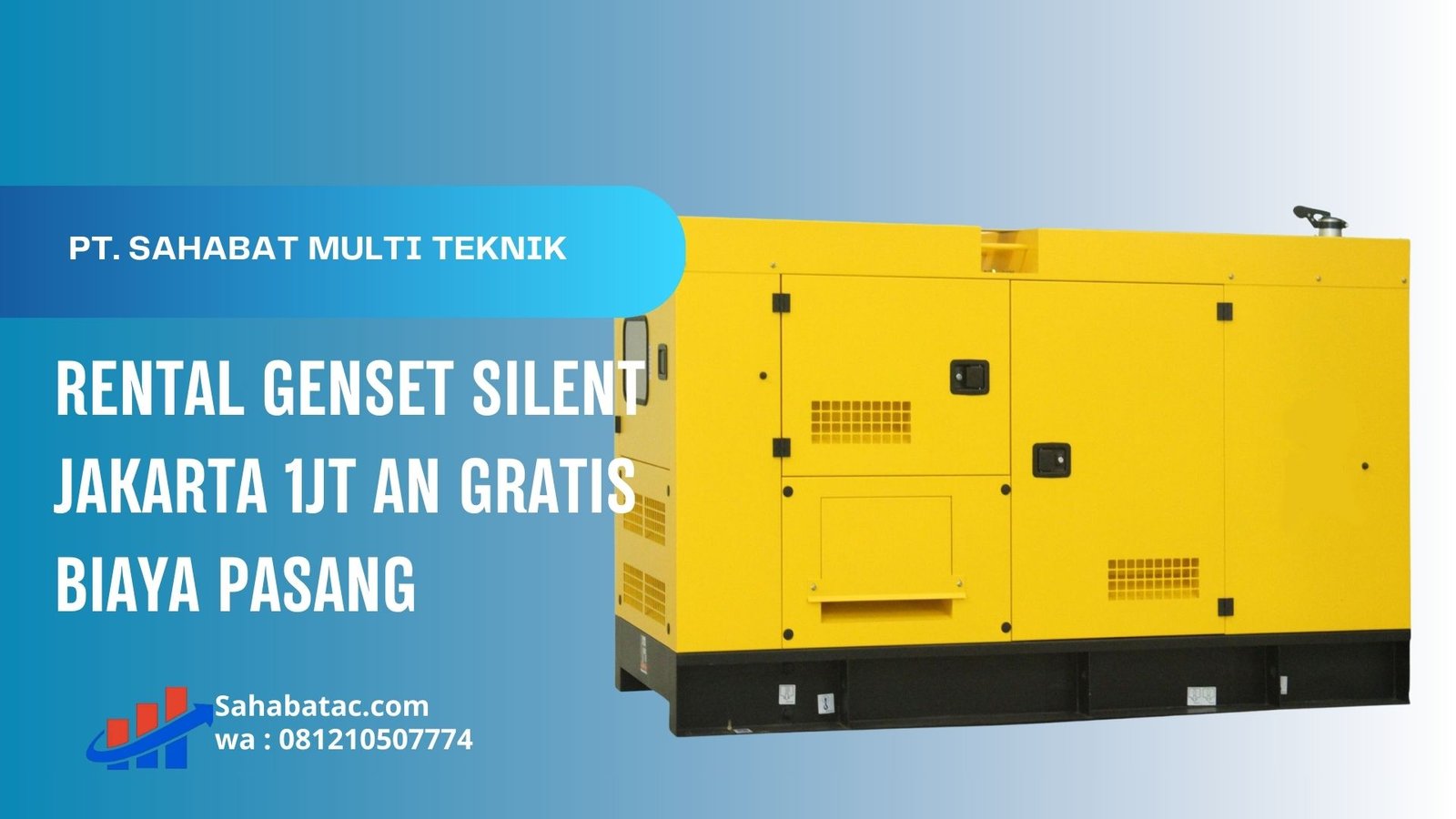 Rental Genset Silent Jakarta 1jt an Gratis Biaya Pasang