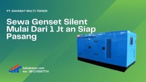 sewa genset silent