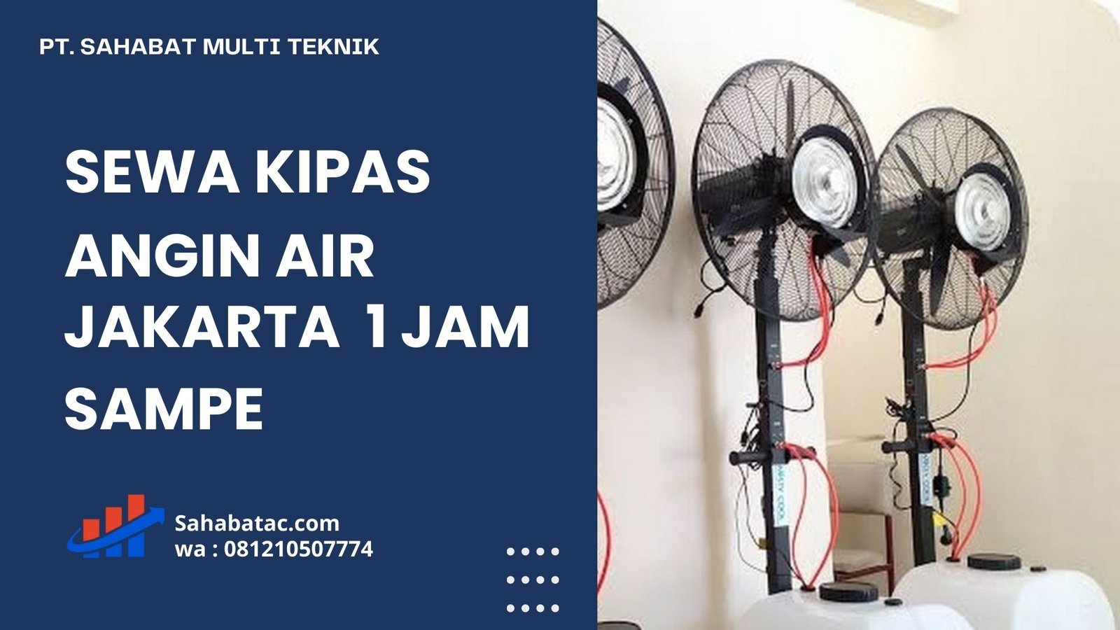 Sewa Kipas Angin Air Terdekat Di Jakarta 1 Jam Sampe