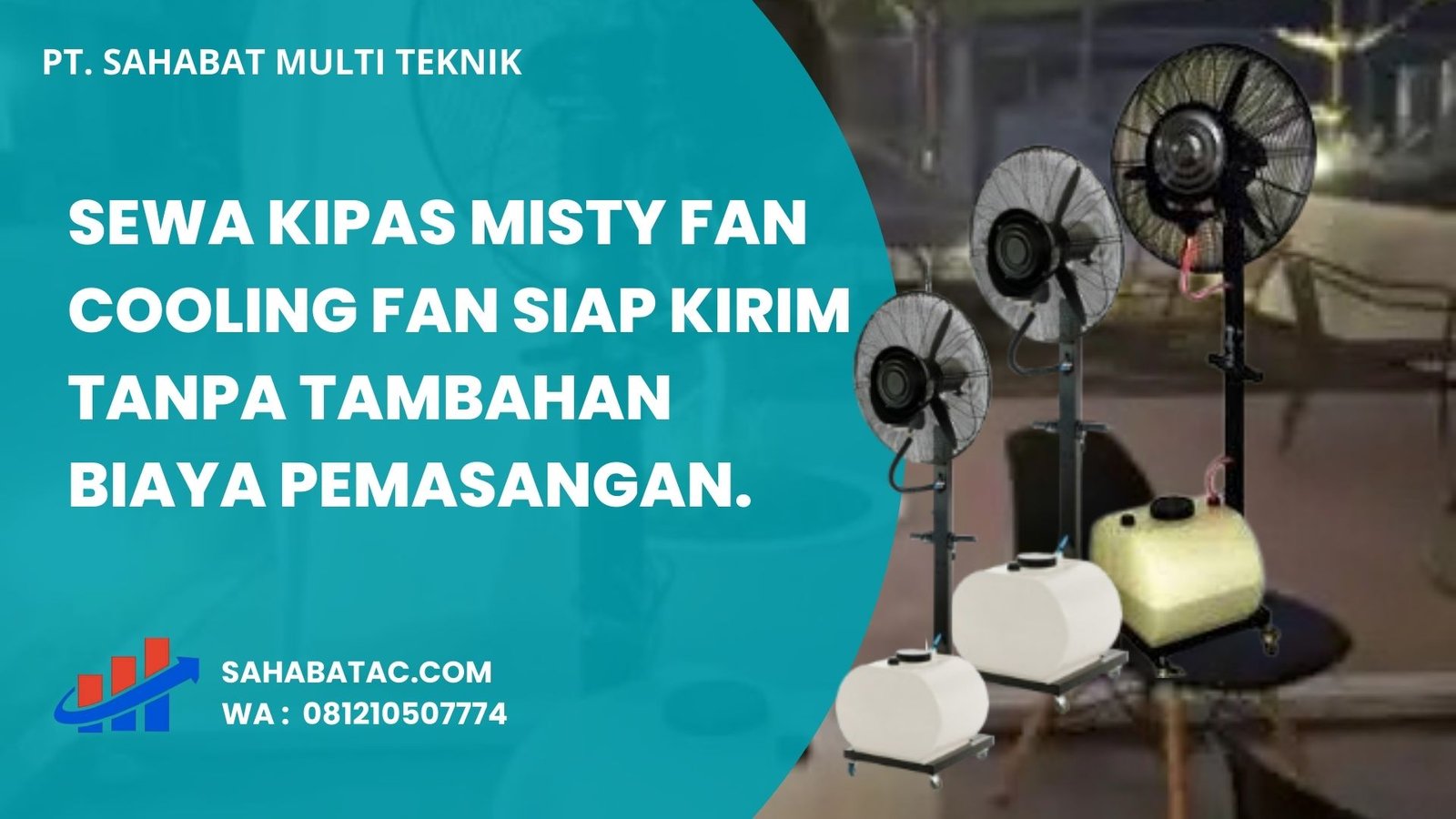 Sewa Kipas Mulai Dari 300rb an Siap Kirim