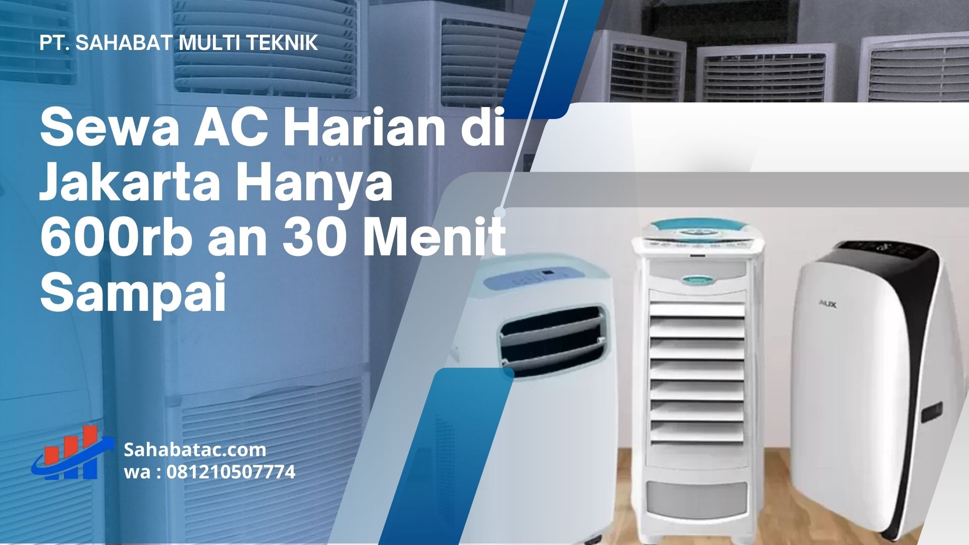 Sewa AC Harian di Jakarta Hanya 600rb an 30 Menit Sampai
