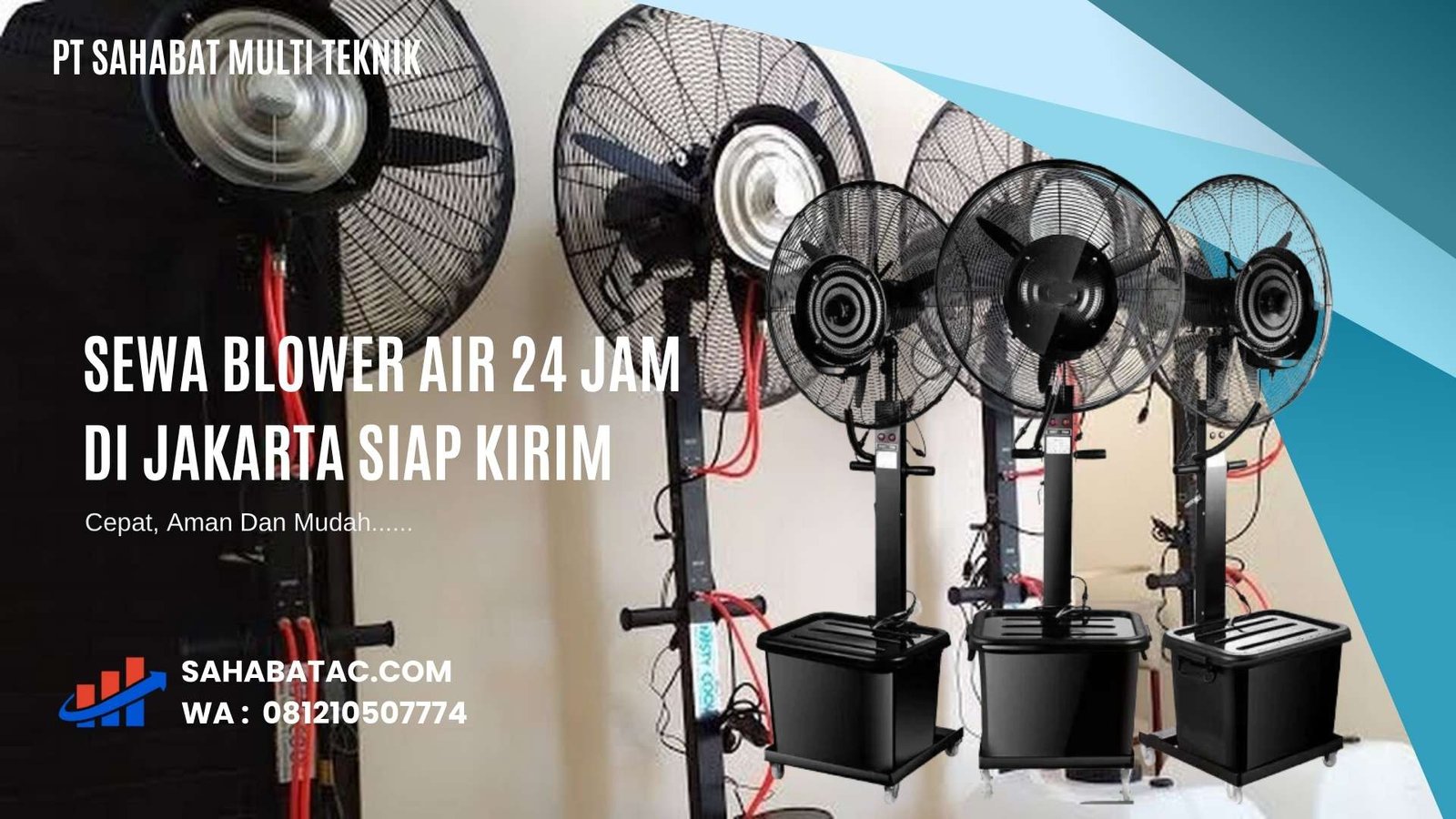 Sewa Blower Air 24 Jam di Jakarta Siap Kirim