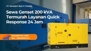 sewa genset 200 kva