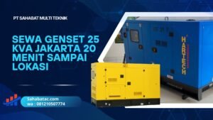 sewa genset 25 kva