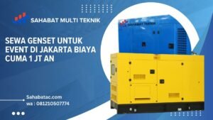 sewa genset untuk event