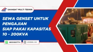 Sewa Genset Untuk Pengajian